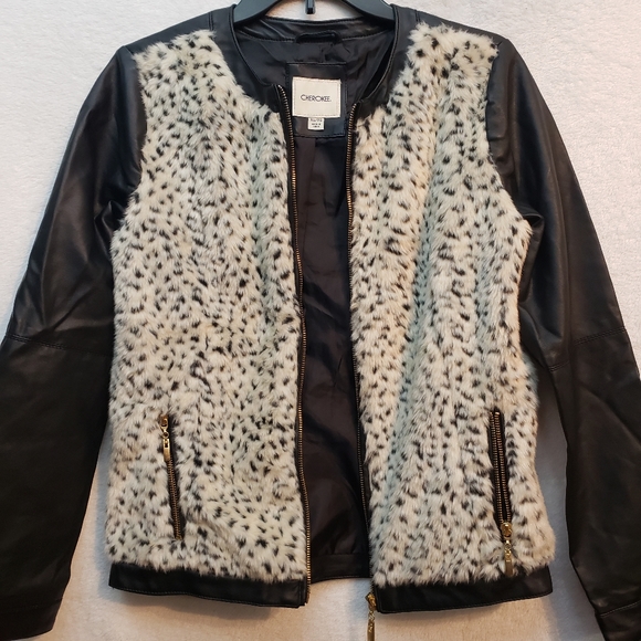 Cherokee faux leather jacket - Picture 2 of 4